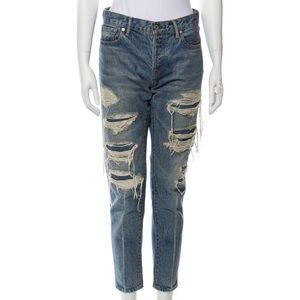 Urvin Jeans straight leg NOT SKINNY . Size 6/28 like new.